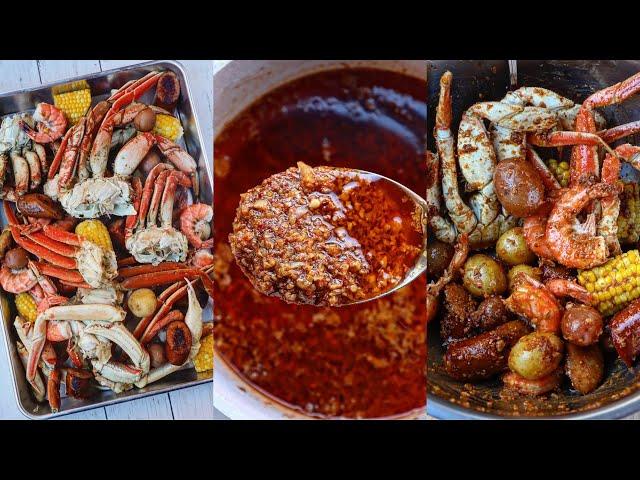 SEAFOOD BOIL w/ LEMONGRASS GARLIC BUTTER