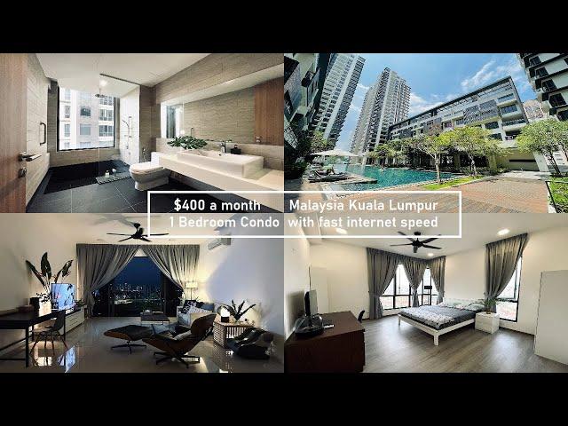 Malaysia Kuala Lumpur ONLY $400 a month Budget luxury condo Apartment good value for money