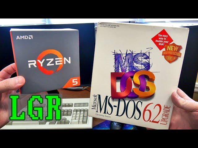 Installing MS-DOS on an AMD Ryzen Gaming PC