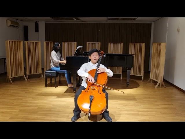 Jack Jie Hong Tew - Haydn Cello Concerto No 1 In C Major 3rd Mov. | 2022 Classical Music Competition