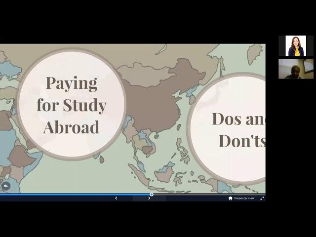 [SRA Hub Webinar] Study Abroad 101 with SRA Alumna Cynthia Ezeokoli