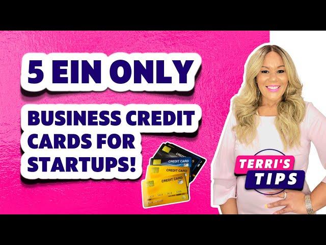 5 EIN Only Business Credit Cards for Startups! | Top Credit Union Business Cards! (Get Approved Now)