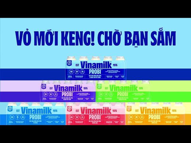 Vinamilk Probi - Vỏ mới keng. "Ruột" không đổi!