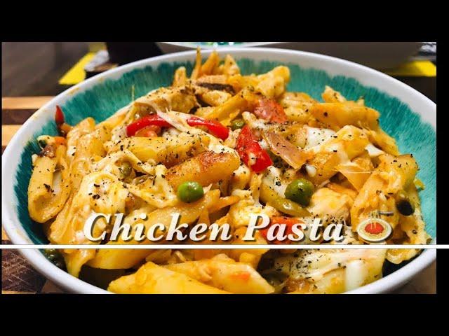 Chicken Pasta Recipe/Chicken And Vegetables #Chicken #Pasta #italianfood