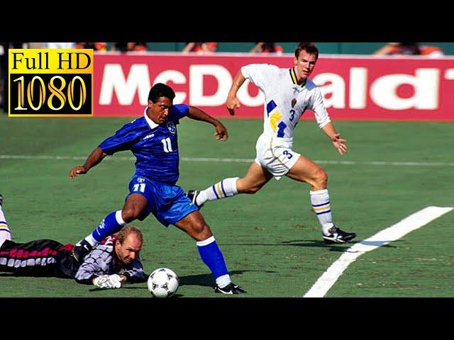 Brazil 1-0 Sweden World Cup 1994 | Full highlight - 1080p HD | Romário