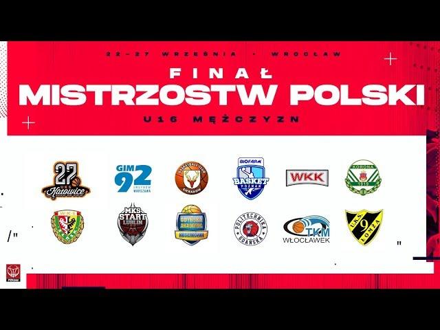 Mecz o 1. m-ce MP U16M: WKK Wrocław - Exact Systems Śląsk Wrocław