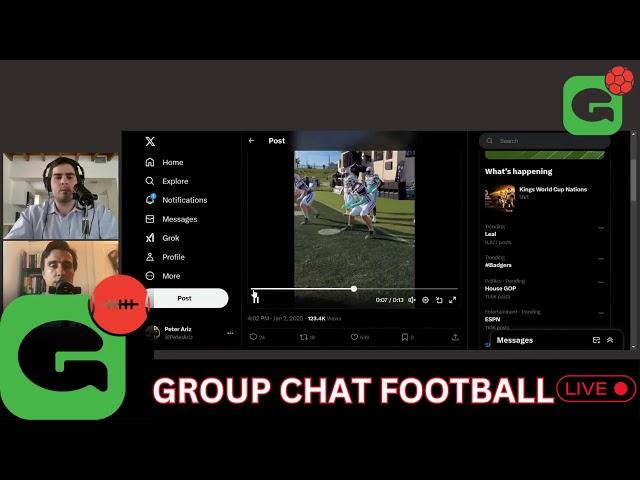 GROUP CHAT FOOTBALL LIVE: Portal Talk and Under Armour AA Game Recap