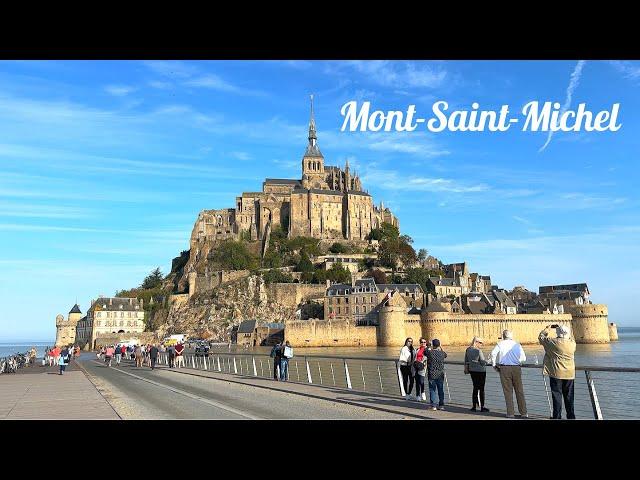 [4K] Le Mont Saint-Michel: The Magical Tidal Island in Normandy, France 2023