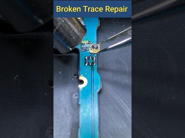 Broken Trace Repair #technology #mobilerepair