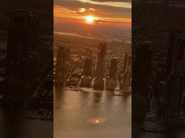 #sunset #from #top #oftheworld #highest #building in#western #hemisphere #wtc #newyork #usa #america