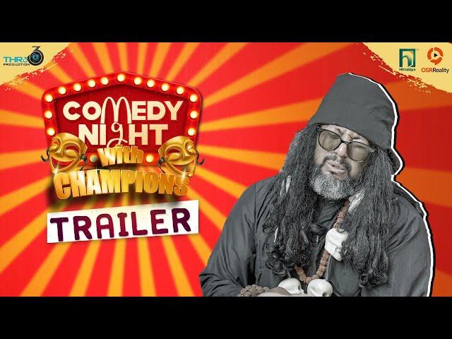 Sajan Shrestha || COMEDY NIGHT with CHAMPIONS || Official Trailer