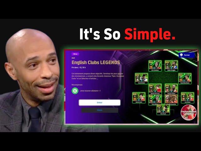 How To Easily Defeat English Clubs Legends in eFootball 2025