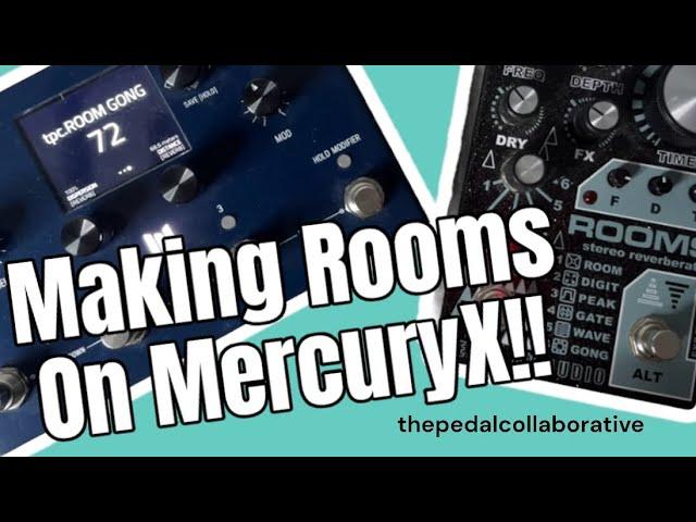 Let’s Make Room on the MercuryX! #dba #rooms #stereo #reverb