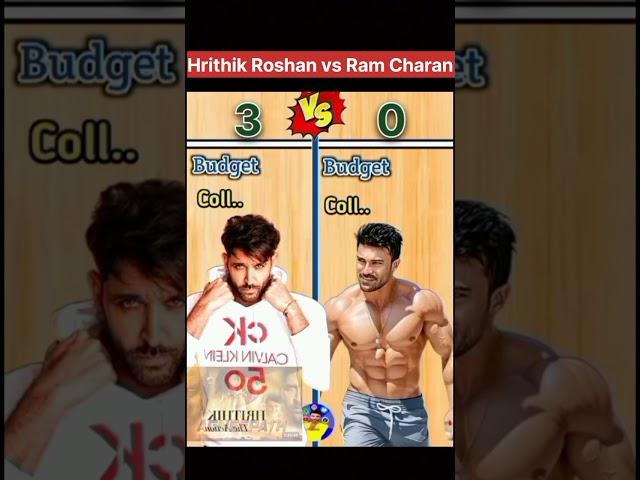 Hrithik Roshan vs Ram Charan movies comparison! #trending #shorts