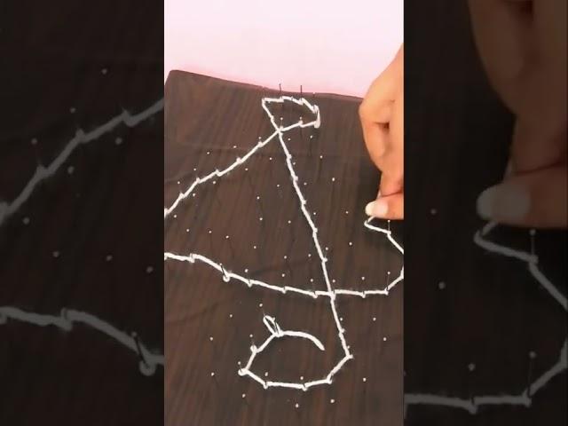 Easy String art for beginner #shorts #youtubeshorts #lpfamsquad | Learning Process DIY