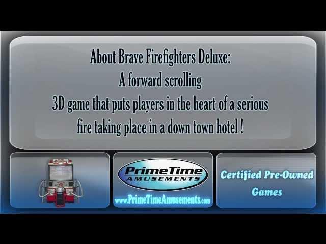 Brave Firefighters - Video Arcade - PrimeTime Amusements