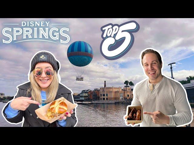 Top 5 BEST Disney Springs Quick Service Restaurants 2024 | Walt Disney World Food Crawl & Reviews