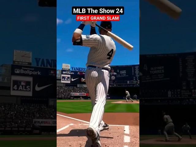 MLB THE SHOW 24 FIRST GRAND SLAM IN THE WORLD