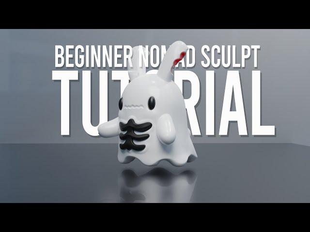 Dead Bunny Ghost Nomad Sculpt Beginner Tutorial