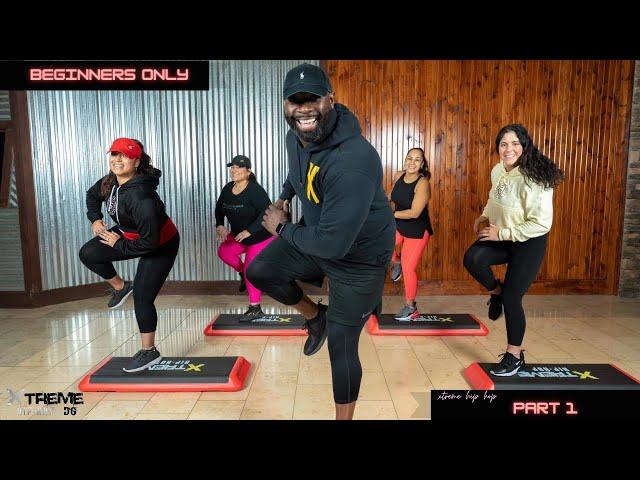 Beginners Only // Cardio Step at home// Xtreme Hip Hop Step with DG