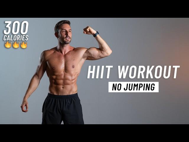 30 MIN FULL BODY HIIT WORKOUT - NO JUMPING - No Equipment, No Repeats