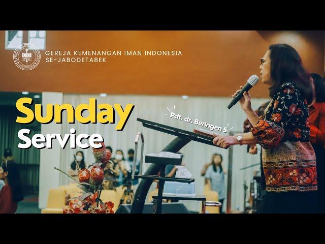 Sunday Service By Pdt. dr. Beringen S (Minggu, 27 Oktober 2024)