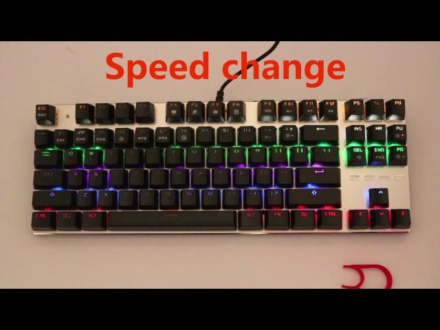 METOO ZERO Gaming mechanical keyboard