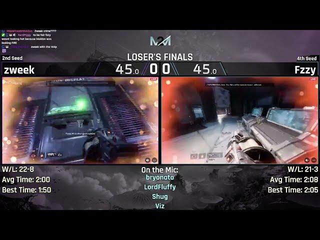 Mach 2 March: zweek vs Fzzy - Loser's Finals | Titanfall 2 Speedrun Tournament