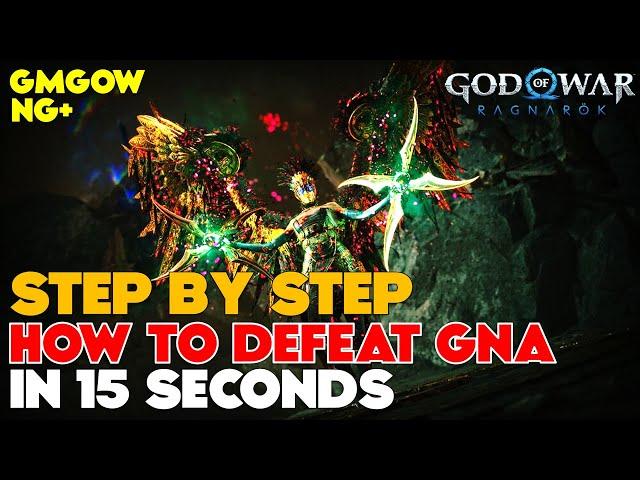 Step by Step Guide: Gna in 15 Seconds on GMGOW NG+ [No Damage] - God of War Ragnarok