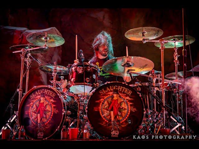 Slaughter - Jordan Cannata's Drum Solo at Mohegan Sun, Wolf Den 5.5.2023 4K