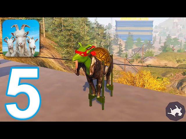 Goat Simulator 3 Mobile - Gameplay Walkthrough Part 5 - SUBURBSVILLE (iOS, Android)