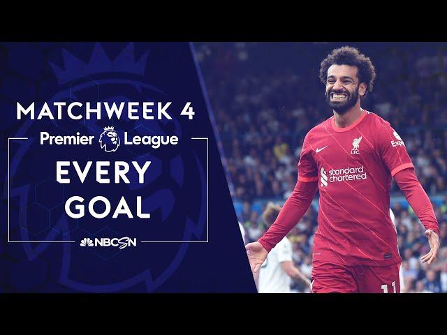 Every Premier League goal from Matchweek 4 (2021-22) | Premier League | NBC Sports