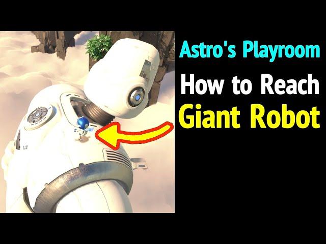 Astro's Playroom: Jump on Giant Robot's Head