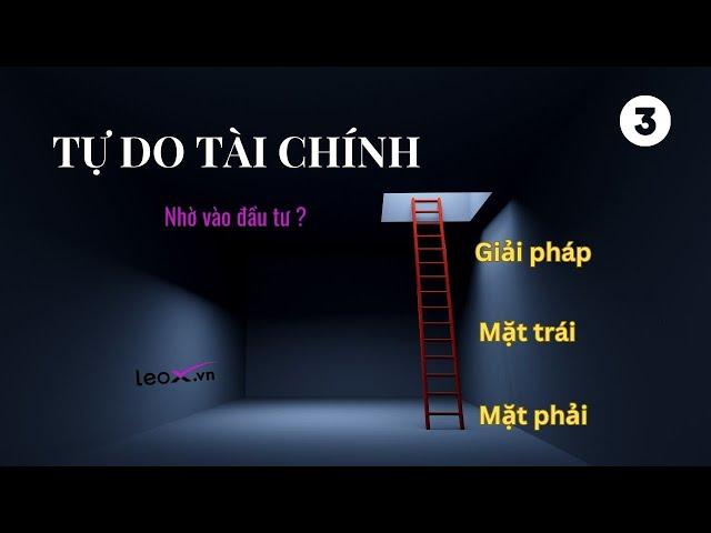 Tự do tài chính nhờ vào đầu tư ? Mặt phải - Mặt trái - Giải pháp