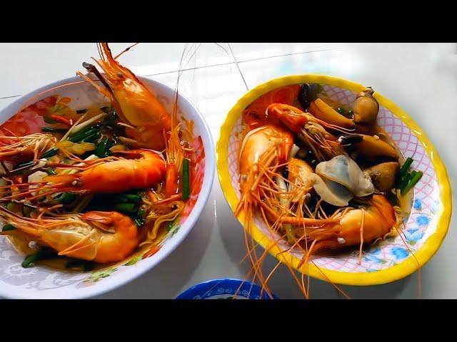CẬN CẢNH MÒ CÁ MÒ TÔM BỘI THU | HÒA CẦN GIỜ VLOG