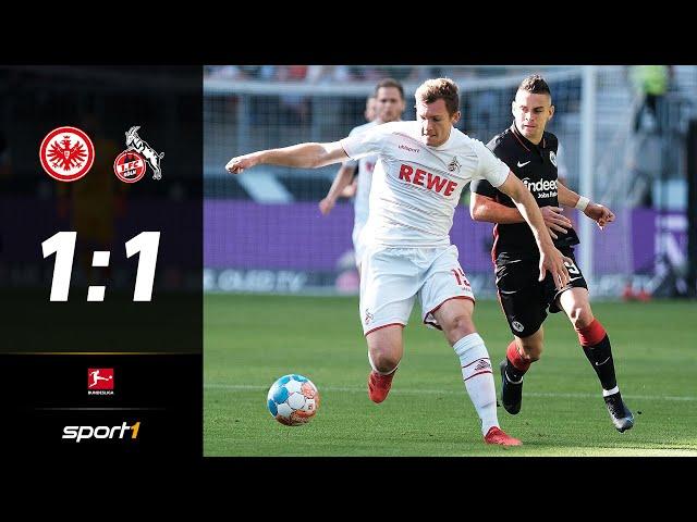 Eintracht Frankfurt - 1.FC Köln  1:1 | Bundesliga Highlights 6. Spieltag | SPORT1