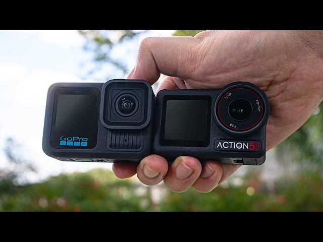 GoPro Hero 13 vs DJI Action 5 Pro