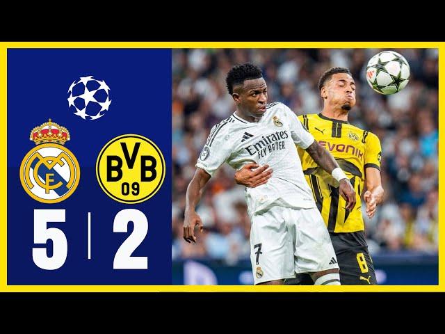 Real Madrid vs. Borussia Dortmund (5-2) | Eine gute Halbzeit reicht halt nicht… | FAZIT