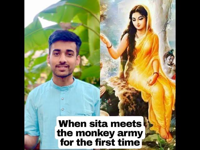 When Sita meets the monkey army for the first time | Navaneet Galagali