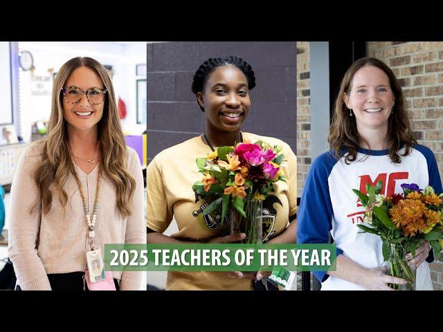 2025 CMCSS District Teachers of the Year