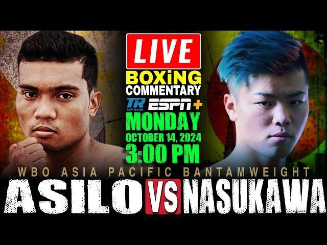 LIVE GERWIN ASILO VS TENSHIN NASUKAWA Full Fight Commentary! WBO Asia Pacific Bantamweight Title