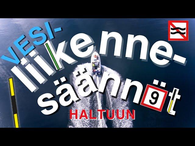 Osaatko liikkua vesillä? Onko säännöt hallussa? | Kalastajan TV