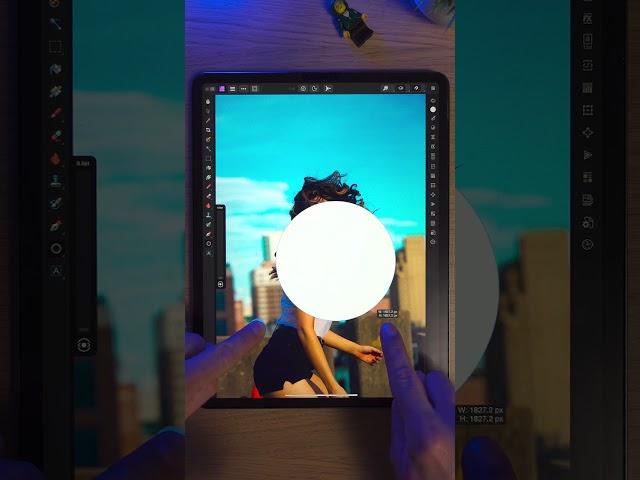 How to CROP an Image into any Shape in Affinity Photo 2 iPad