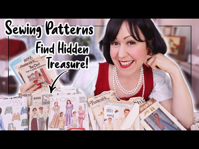 HOW to find AMAZING sewing patterns! (for cheap!)