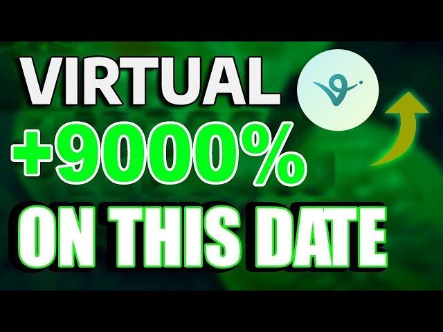 VIRTUAL WILL HAVE A MASSIVE PUMP IS COMING IN 2025 HERE'S WHY - VIRTUAL COIN PRICE PREDICTION 2025