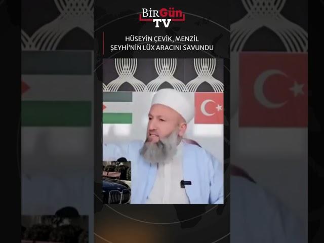 Hüseyin Çevik Menzil Şeyhi'nin milyonluk aracını böyle savundu!