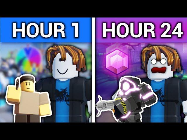 I Played Roblox Tower Defense Simulator For 24 Hours Straight