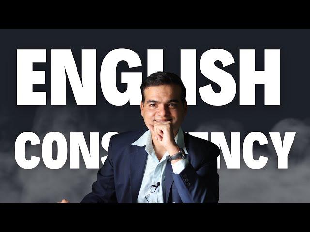 How to stay consistent. | English communication Skills | Dr. Sandeep Patil.