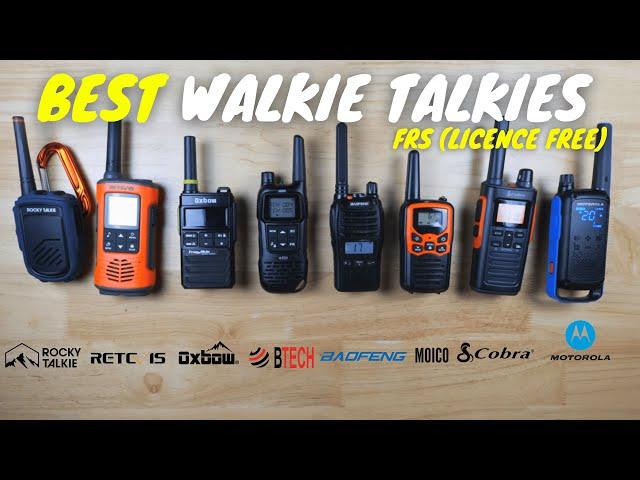 The Best Walkie Talkies (FRS- License Free) Rocky Talkie vs Retevis vs Baofeng vs Motorola vs Oxbow