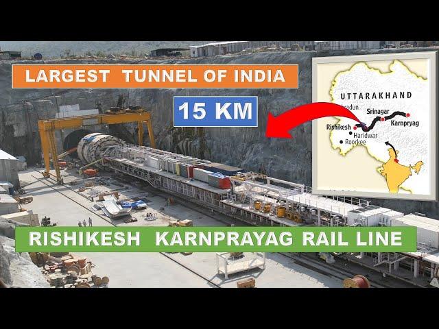 Rishikesh Karnprayag Rail line | Chardham Railway Project | Railway construction | Papa Construction